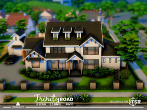 Sims 4 — Trinity Road | NO CC by ProbNutt — Trinity Road's home is perfectly designed for today's lifestyles. Detached