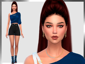 Sims 4 — Juliet Hamilton by DarkWave14 — Download all CC's listed in the Required Tab to have the sim like in the