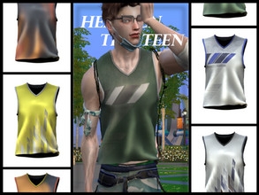 Sims 4 — WBHG: Sleeveless Shirt by heathen13 — Part of my Where do Broken Hearts Go? - a Hiking/Mountaineering Wear