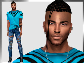 Sims 4 — Danny Philips by DarkWave14 — Download all CC's listed in the Required Tab to have the sim like in the pictures.