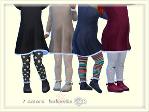 Sims 4 — Shoes Toddler by bukovka — Boots for girls toddler. Installed standalone, suitable for the base game. The new