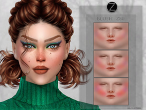 Sims 4 — BLUSH Z80 by ZENX — -Base Game -All Age -For Female -3 colors -Works with all of skins -Compatible with HQ mod