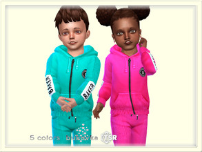 Sims 4 — Hoddy Baker  by bukovka — Hooded sweatshirt for babies of both sexes: boys and girls. Installed stand-alone,