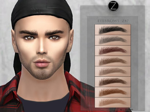 Sims 4 — EYEBROWS Z47 by ZENX — -Base Game -All Age -For Female -10 colors -Works with all of skins -Compatible with HQ
