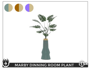Sims 4 — Marby Dinning Room Plant by nemesis_im — Plant from Marby Dinning Room Set - 3 Colors - Base Game Compatible