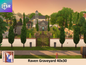 Sims 4 — ws Raven Graveyard No CC by watersim44 — ws Raven Graveyard - No CC This is a Graveyard for your Sims, with