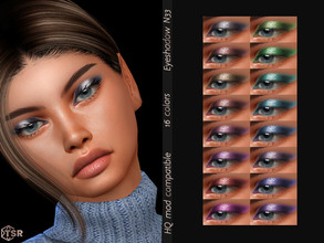 Sims 4 — Eyeshadow N33 by qLayla — !! Previews were made using HQ Mod !! The eyeshadow is : - base game compatible. - HQ