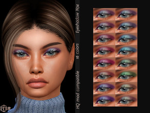 Sims 4 — Eyeshadow N34 by qLayla — !! Previews were made using HQ Mod !! The eyeshadow is : - base game compatible. - HQ