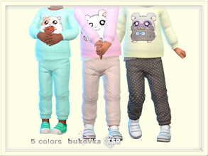 Sims 4 — Pants Toddler F/M by bukovka — Toddler pants, girls only. Installed independently. Suitable for the base game, 5