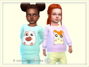 Sims 4 — Sweater Toddler F/M by bukovka — Sweater for toddlers, girls only. Installed standalone. Suitable for the base