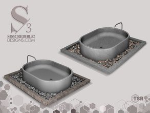 Sims 3 — Natural Camouflage Tub by SIMcredible! — SIMcredibledesigns.com