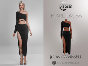 Sims 4 — Mare Dress by Joan_Campbell_Beauty_ — 9 swatches Custom thumbnail Original mesh Hq compatible