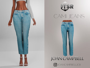 Sims 4 — Cami Jeans by Joan_Campbell_Beauty_ — 5 swatches Custom thumbnail Original mesh Hq compatible