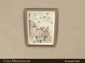 Sims 4 — Cozy afternoon set wall decor 04 by siomisvault — And by now you must be thinking why don't you think about a