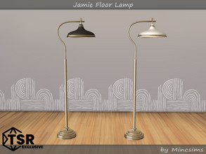 Sims 4 — Jamie Floor Lamp by Mincsims — Basegame Compatible 2 swatches