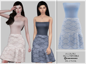 Sims 4 — Costume No.27 by _ironik_ — _ironik_ Costume No.27 -8 Colors -HQ Compatible -New Mesh (All LODs) -All Texture