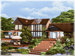 Sims 4 — GRINA by marychabb — A residential house for Your's Sims . Fully furnished and decorated. Tested Value: 106,502