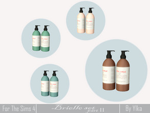 Sims 4 — [SJB] Brielle set part II - hair care products by Ylka by Ylka — Has 4 colors. You can see all the colors in the