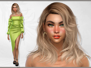 Sims 4 — Arabella Grey by Miwilovey — * no slider were used * download all the CC (see in Required). Please do not modify
