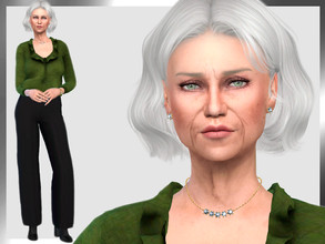 Sims 4 — Christine Bauer by DarkWave14 — Download all CC's listed in the Required Tab to have the sim like in the