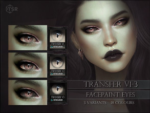 Sims 4 — Transfer Eyes - Set by RemusSirion — Fantasy eyes in 3 variants V1, smooth with light sclera and without outer
