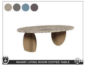 Sims 4 — Marby Living Room Coffee Table - II by nemesis_im — Coffee Table - II from Marby Living Room Set - 4 Colors -
