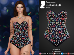 Sims 4 — Bejeweled (Body) by Beto_ae0 — Outfit inspired by one of my favorite singers, enjoy it and have fun in your game