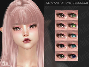 Sims 4 — Servant Of Evil Eye Color by Kikuruacchi — - It is suitable for Female and Male. ( Toddler to Elder ) - 10