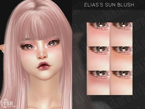 Sims 4 — Elias's Sun Blush by Kikuruacchi — - It is suitable for Female and Male. ( Teen to Elder ) - 6 swatches - HQ