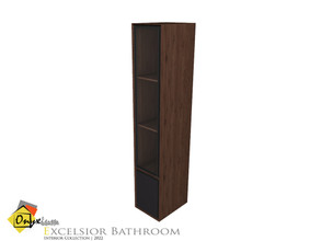 Sims 4 — Excelsior Wall Cabinet With Glass Door by Onyxium — Onyxium@TSR Design Workshop Bathroom Collection | Belong To