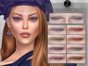 Sims 4 — EYESHADOW Z148 by ZENX — -Base Game -All Age -For Female -8 colors -Works with all of skins -Compatible with HQ