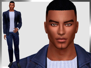 Sims 4 — George Marshall by DarkWave14 — Download all CC's listed in the Required Tab to have the sim like in the