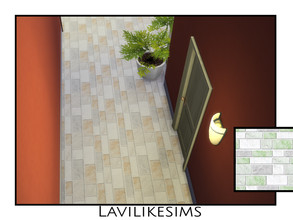 Sims 4 — Mini Marble by lavilikesims — A marble floor tile. Base Game Friendly.