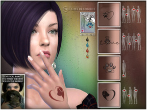 Sims 4 — Tattoo-LabMyLove-2 by BAkalia — Hello I made these tattoos cause I needed to do it. Bako, my beloved labrador