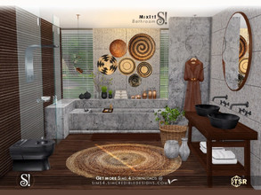Sims 4 — Mix It Extras by SIMcredible! — Time for new bathroom accents, modern lamps, vases and more to add that living
