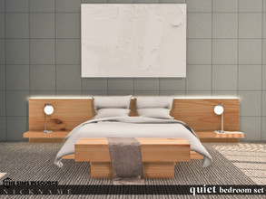 Sims 4 — quiet bedroom set by NICKNAME_sims4 — quiet bedroom set 10 package files. quiet bedroom set_bed quiet bedroom