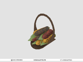Sims 4 — Kwanzaa - Corn basket (Muhindi) by Syboubou — Muhindi (Corn) This symbol represents children. Everyone places an