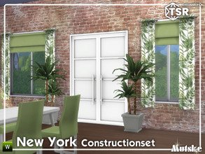 Sims 4 — New York Addon Part 2 by Mutske — This is an add-on for the New York Constructionset. The other parts will
