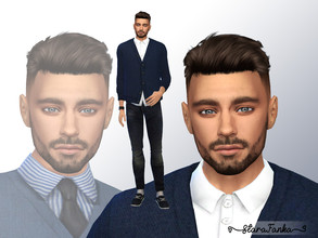 Sims 4 — Howard Stephenson by starafanka — DOWNLOAD EVERYTHING IF YOU WANT THE SIM TO BE THE SAME AS IN THE PICTURES NO