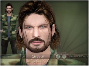 Sims 4 — SIM Naked Snake (inspiration) by BAkalia — Hello :) This is charakter inspired by Naked Snake from video game