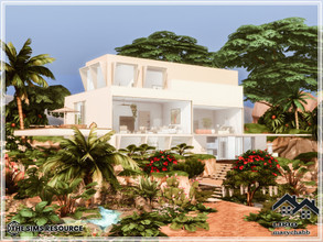 Sims 4 — LIRIO by marychabb — A residential house for Your's Sims . Fully furnished and decorated. Tested Value: 166,491