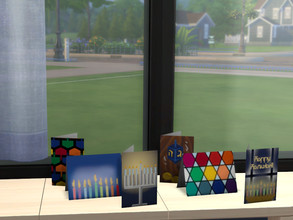 Sims 4 — Jewish Holiday Cards by needleworkreverie — Hand drawn and painted cards for the Jewish holidays of Rosh
