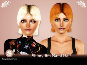 Sims 3 — Nami Hairstyle - Adult by Shimydimsims — Hi! I hope you will like this hair! It's inspired by Nami's hair from