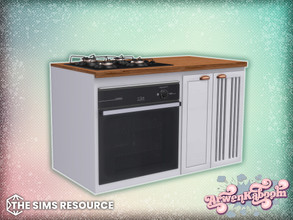 Sims 4 — Arran - Stove by ArwenKaboom — Base game object in multiple recolors. Search all items by typing