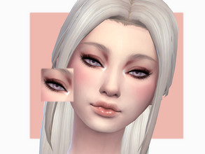 Sims 4 — Eye Contour Eyeshadow by Sagittariah — base game compatible 5 swatches properly tagged enabled for all occults