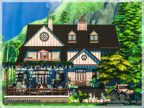 Sims 4 — HILDEGARDA - NO CC by marychabb — A residential house for Your's Sims . Fully furnished and decorated. Tested