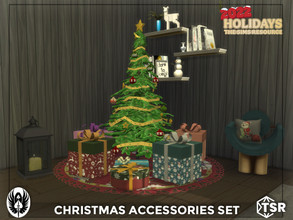 Sims 4 — Christmas Accessories Set - Part I by nemesis_im — Sets of furniture from Christmas Accessories Set - Part I