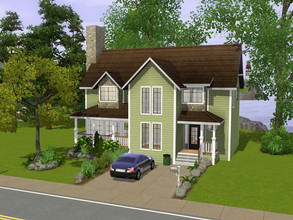 Sims 3 — The Green House by SimplyGames — The Green House