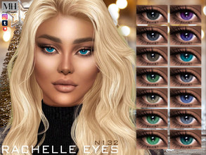 Sims 4 — Rachelle Eyes N132 by MagicHand — Stunning eyes for males and females in 16 swatches - HQ Compatible. Preview -
