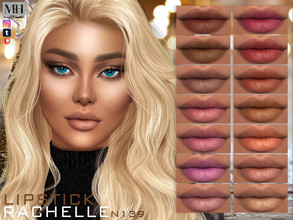 Sims 4 — Rachelle Lipstick N139 by MagicHand — Natural lips in 16 colors - HQ Compatible. Preview - CAS thumbnail